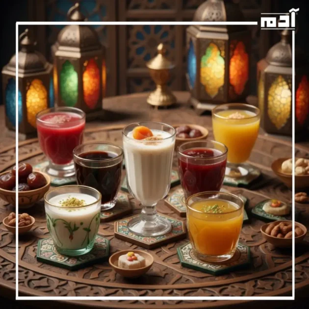 فوائد المشروبات الرمضانية للصحة.. دليل علمي مبسط وشامل 3 التنوع في المشروبات الرمضانية يعزز المناعة والطاقة