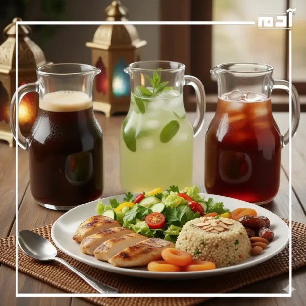 فوائد المشروبات الرمضانية للصحة.. دليل علمي مبسط وشامل 4 المشروبات الرمضانية ودورها في تعزيز الهضم