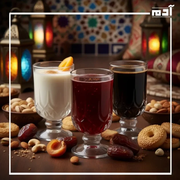 فوائد المشروبات الرمضانية للصحة.. دليل علمي مبسط وشامل 2 فوائد المشروبات الرمضانية للصحة