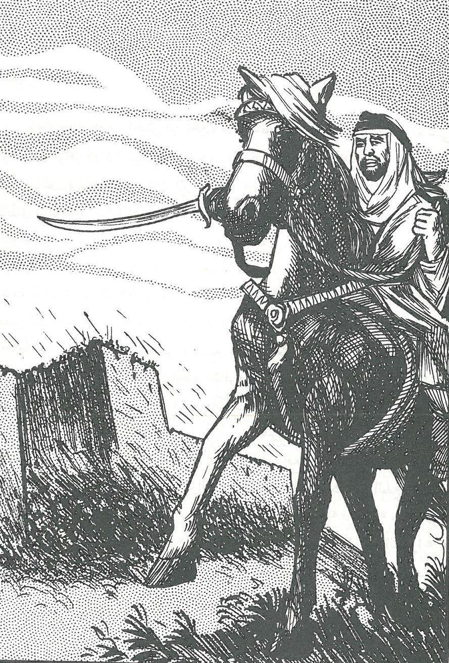 خالد بن الوليد..موطد سلطة الخلافة الراشدة 1 خالد-وليد-جواده