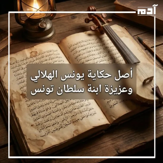 أصل حكاية يونس الهلالي وعزيزة ابنة سلطان تونس