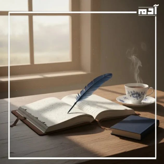 خاطرة جواب أزرق البحث عن هوية ضائعة