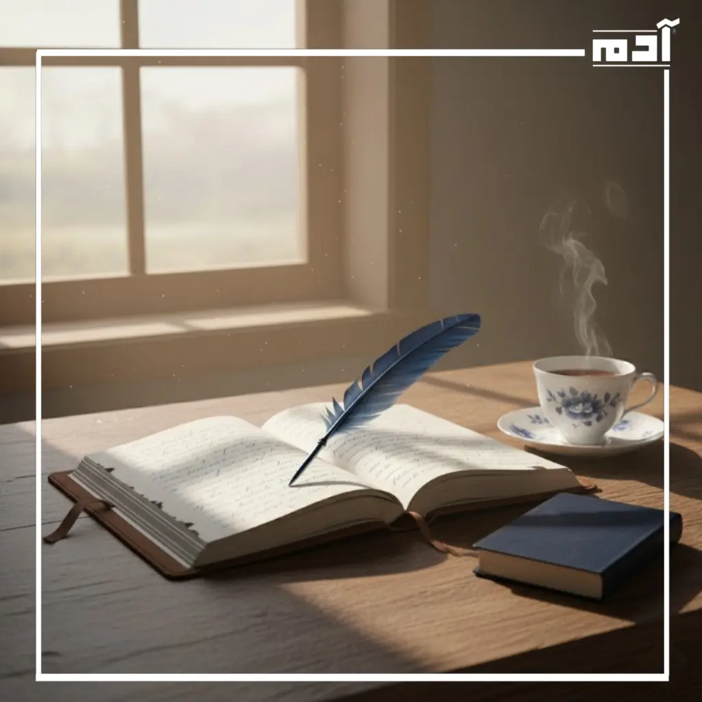 خاطرة جواب أزرق البحث عن هوية ضائعة