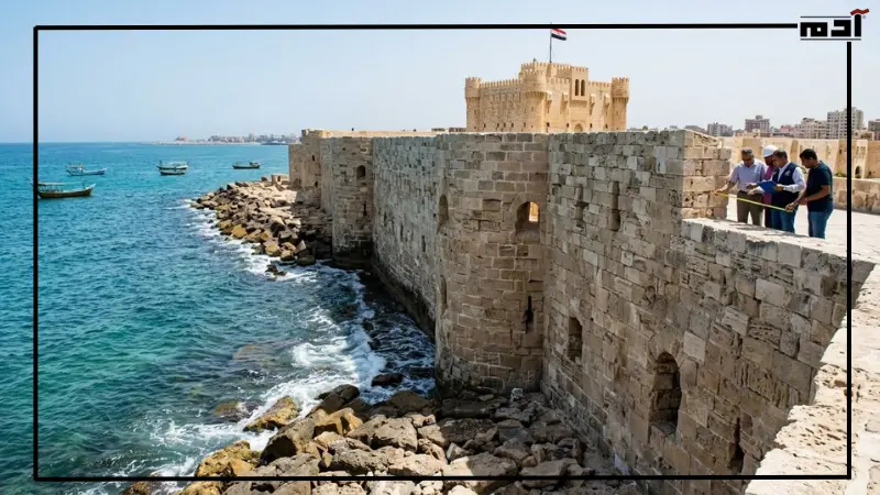 الحفاظ على قلعة قايتباي وحماية آثارها من التآكل البحري