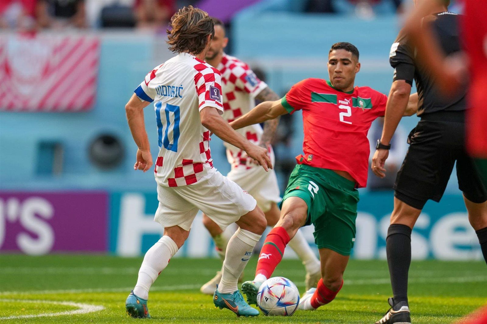 ملخص الجولة الأولى من كأس العالم 2022.. جولة المفاجآت 13 الجولة الأولى من كأس العالم 2022 , كرواتيا, المغرب