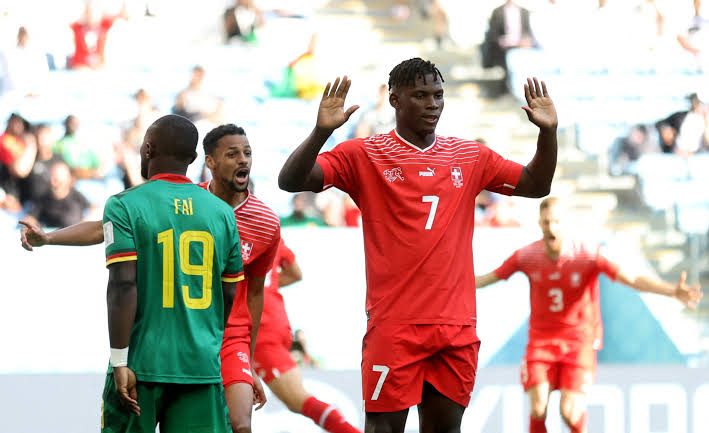 ملخص الجولة الأولى من كأس العالم 2022.. جولة المفاجآت 14 الجولة الأولى من كأس العالم 2022 , سويسرا , الكاميرون