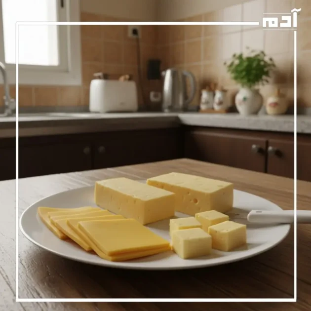 الأجبان الصناعية عالية الملح