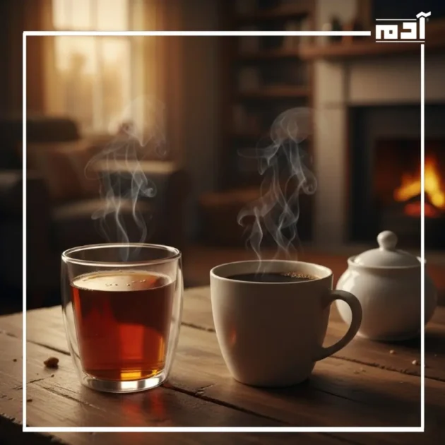 الشاي والقهوة