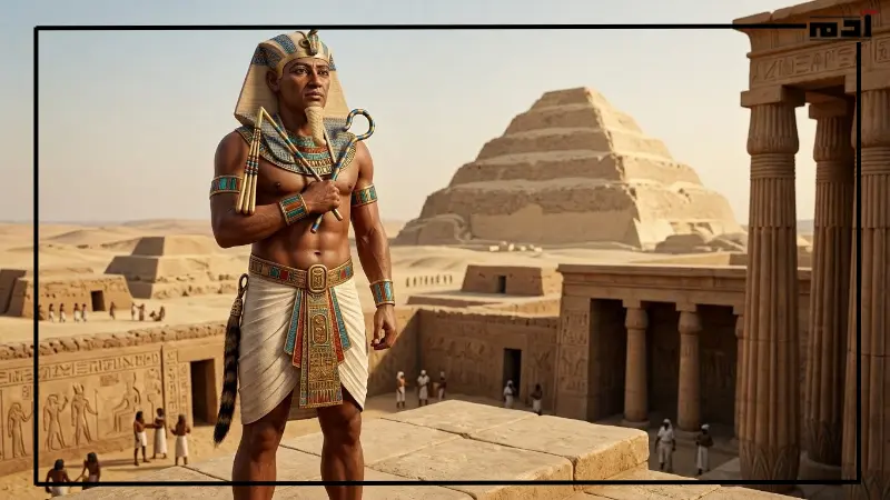 الملك زوسر والهرم المدرج