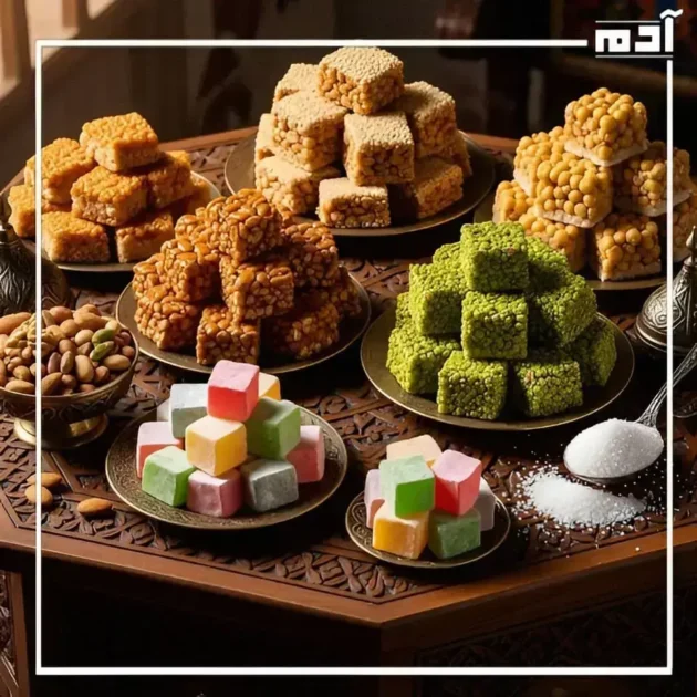 صورة توضح فوائد وأضرار حلاوة المولد بين المكونات الصحية والسكريات