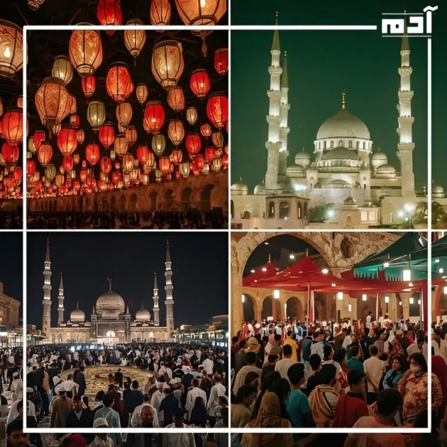 صورة تعبيرية لاحتفالات المولد النبوي في دول مختلفة