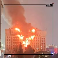 وقوع حريق ضخم في مبنى مديرية أمن الإسماعيلية 1 سبب حريق مبنى مديرية أمن الإسماعيلية