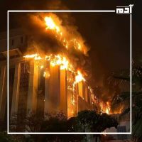 وقوع حريق ضخم في مبنى مديرية أمن الإسماعيلية 2 التأثير على الخدمات الأمنية