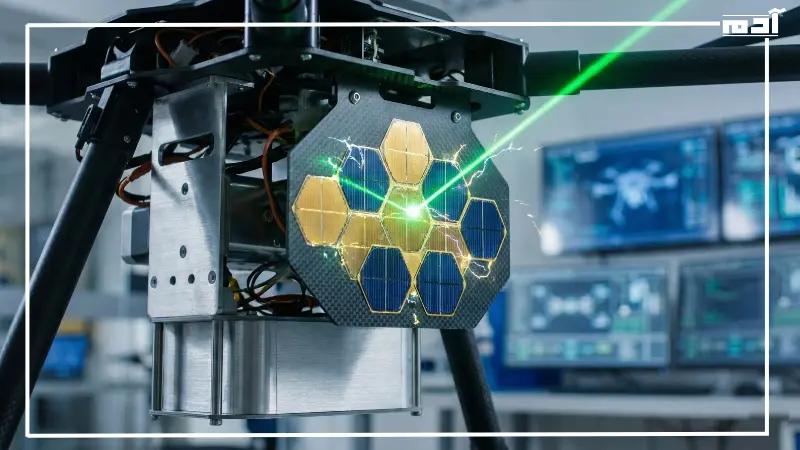 مفهوم طائرات الدرون بالليزر