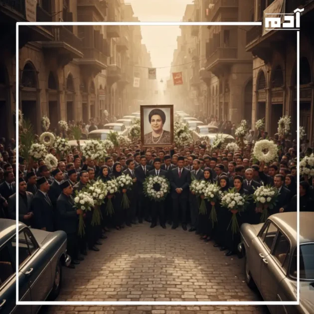 جنازة أم كلثوم 