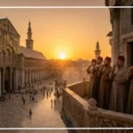 الأذان الجماعي في دمشق