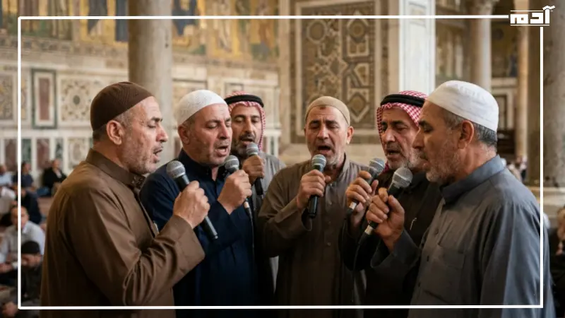 الأذان الجماعي في دمشق.. تاريخه والفرق بينه وبين أذان الجوق 3 الفرق بين الأذان الجماعي وأذان الجوق