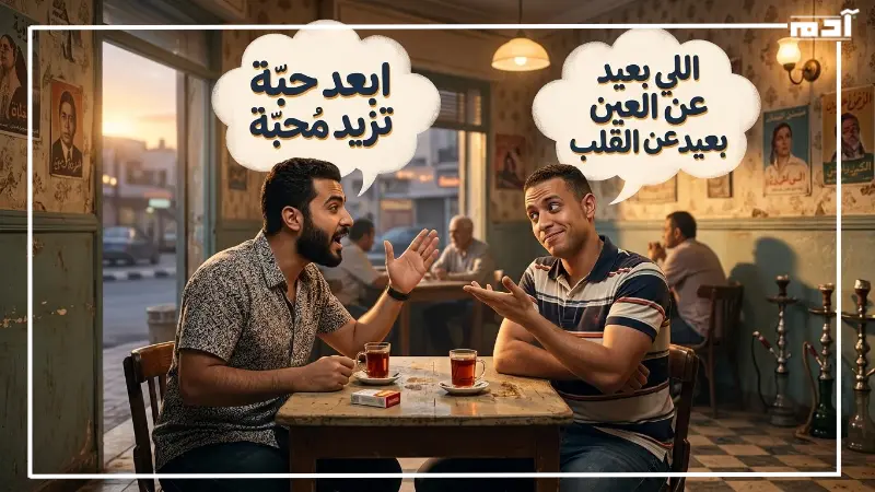 أمثال شعبية متناقضة عن الحب والعلاقات