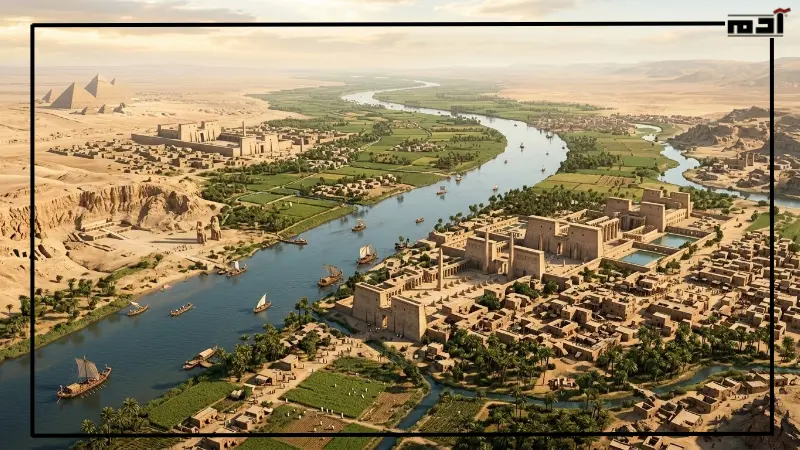 أهم مدن ومراكز الحضارة المصرية