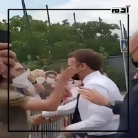 صفعات الفنانين والمشاهير.. لحظات غضب أثارت الجدل على الشاشات 2 صفعة الرئيس الفرنسي