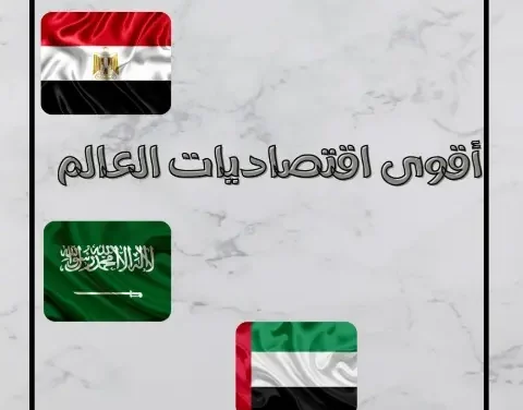 أبرزها مصر والإمارات والسعودية.. أقوى اقتصاديات العالم في 2024