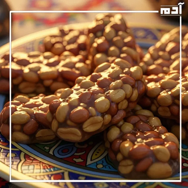 طبق الفولية المصرية يظهر ملمسها الطبيعي ولون الفول الحقيقي