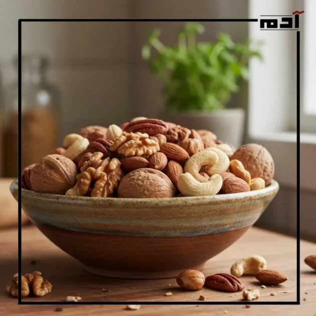 عين الجمل والمكسرات أطعمة تعزز الذاكرة والتركيز