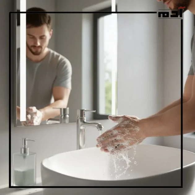 غسل اليدين بانتظام للحماية من العدوى