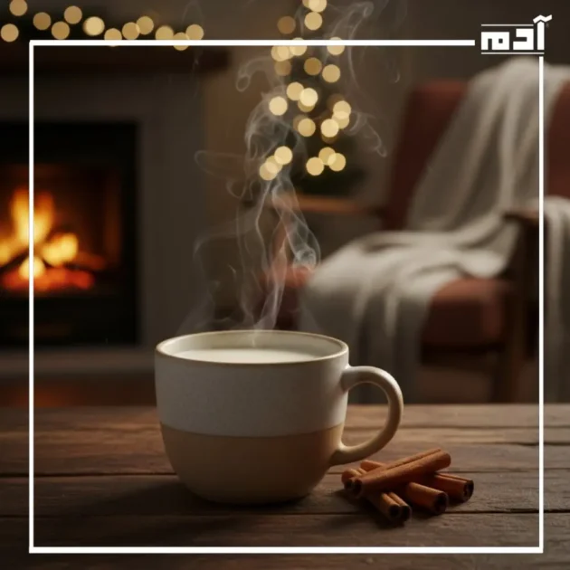 القرفة بالحليب