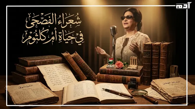 شعراء الفصحى في حياة أم كلثوم