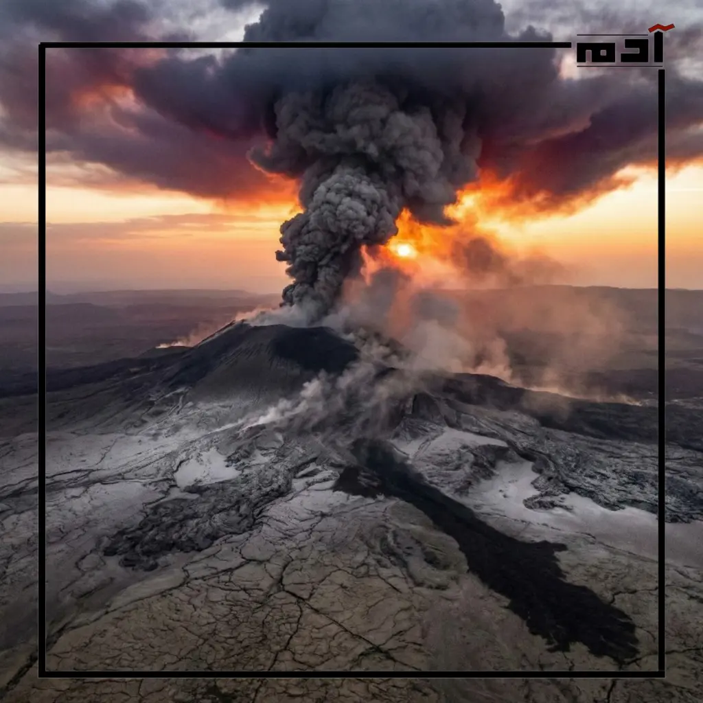 ثوران بركان هايلي جوبي 2025