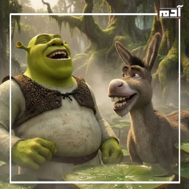 ما اسم زوجة شريك؟ اكتشف أسرار فيونا والغول الأخضر 2 قصة فيلم شريك والحمار المتكلم