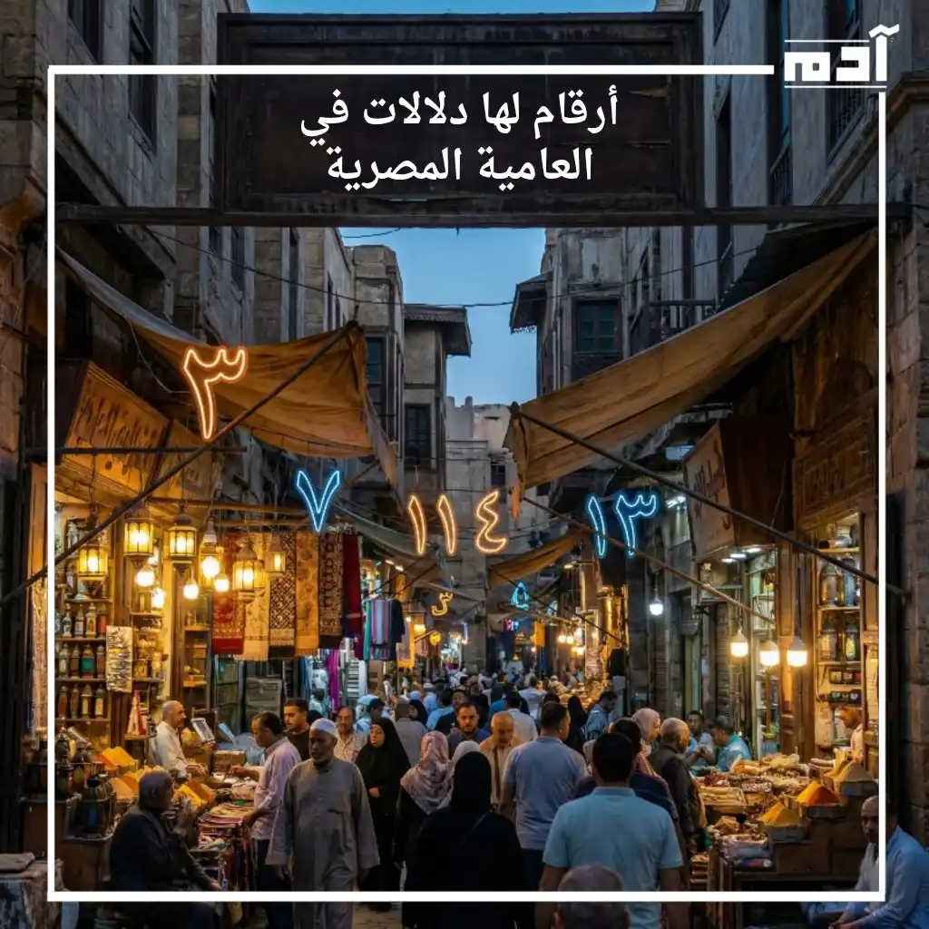 أرقام لها دلالات في العامية المصرية