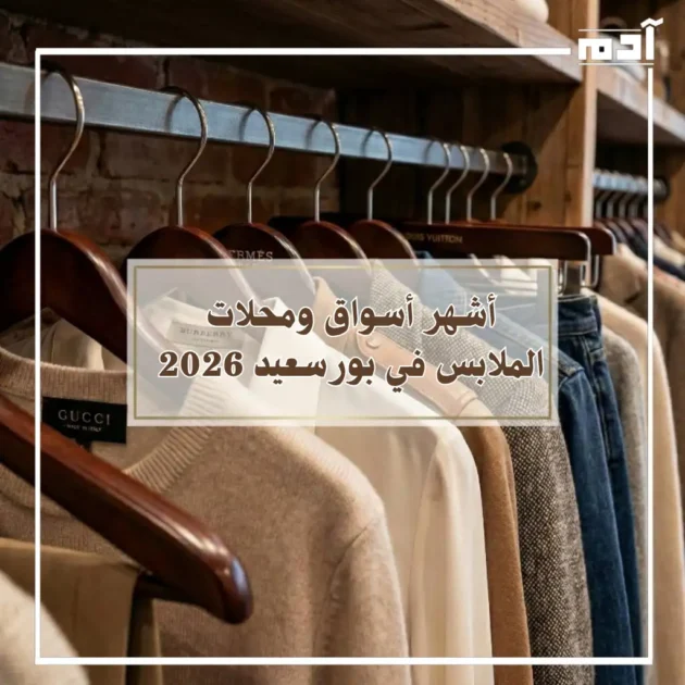 أشهر أسواق ومحلات الملابس في بورسعيد 2026