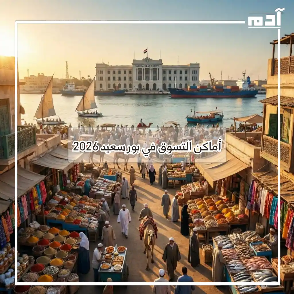 أماكن التسوق في بورسعيد 2026