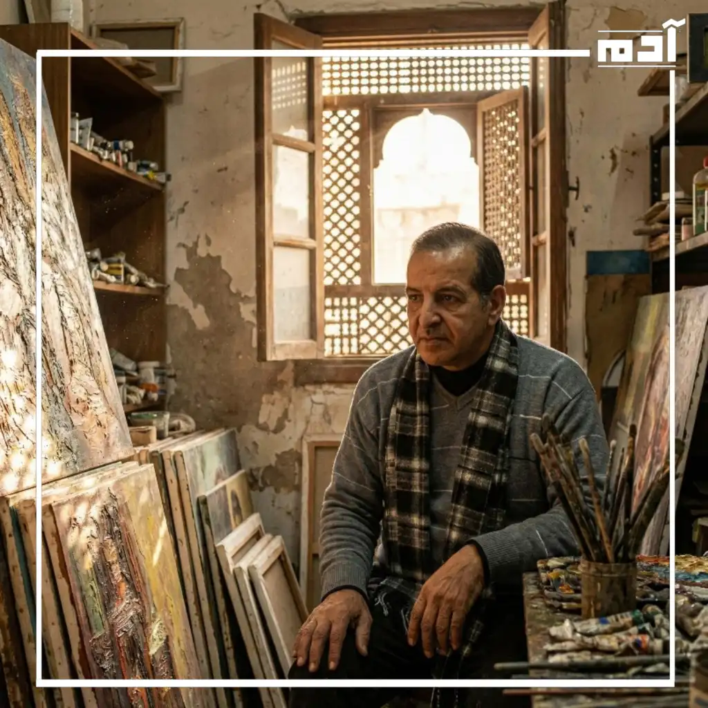 الفنان رضا خليل