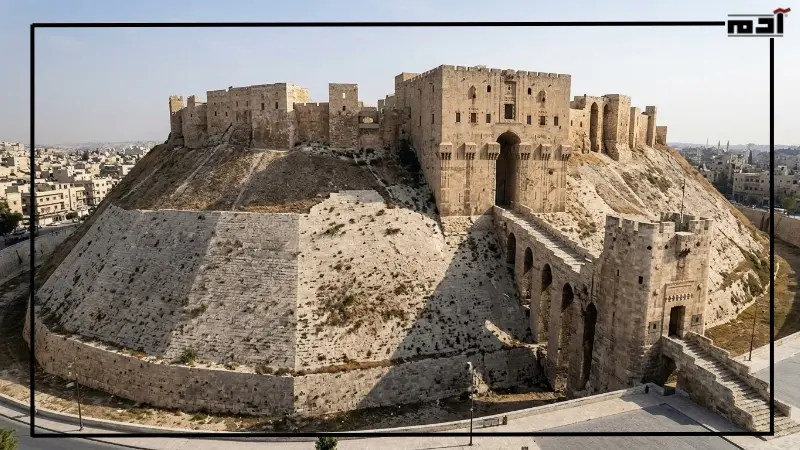 وصف قلعة حلب من الداخل والخارج